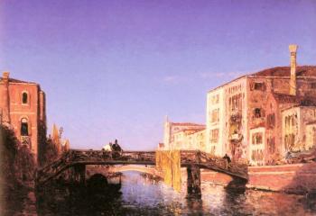 菲利尅斯 澤姆 Le Pont de bois a Venise